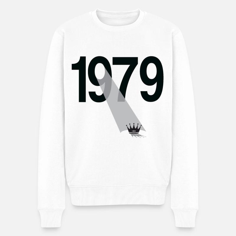 Millésime 1979 - Pull Premium bio Homme - blanc