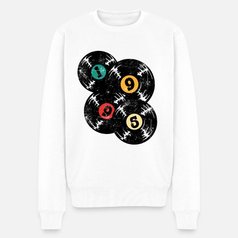 Millésime 1995 - Pull Premium bio Homme - blanc