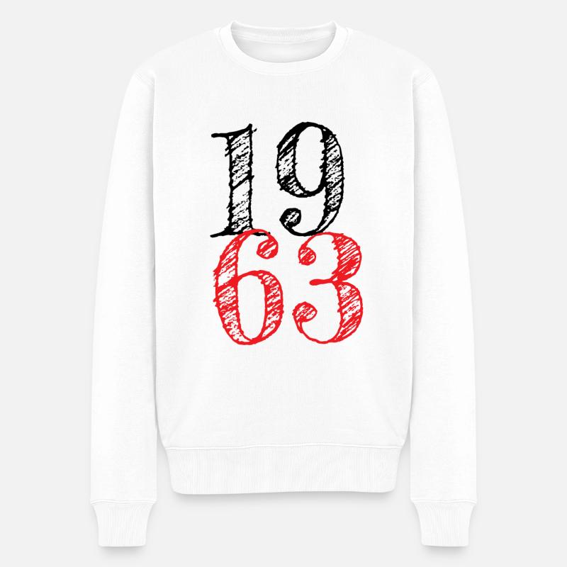 Millésime 1963 - Pull Premium bio Homme - blanc