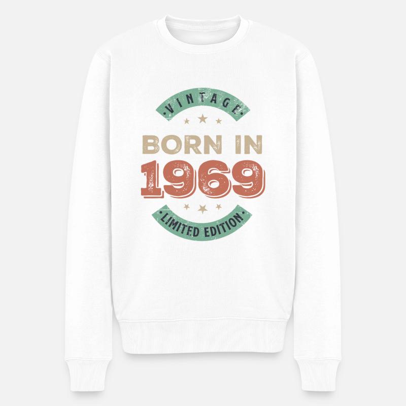 Millésime 1969 - Pull Premium bio Homme - blanc