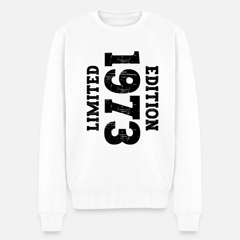 Millésime 1973 - Pull Premium bio Homme - blanc