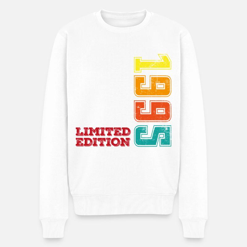 Millésime 1995 - Pull Premium bio Homme - blanc