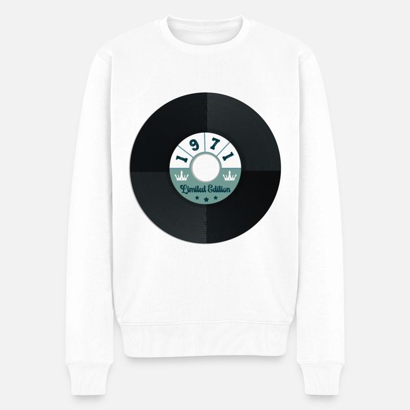 Millésime 1971 - Pull Premium bio Homme - blanc