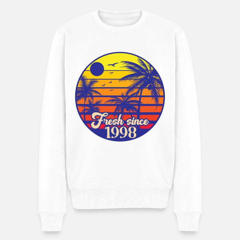 Millésime 1998 - Pull Premium bio Homme - blanc