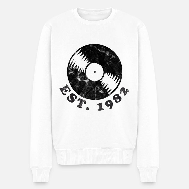 Millésime 1982 - Pull Premium bio Homme - blanc