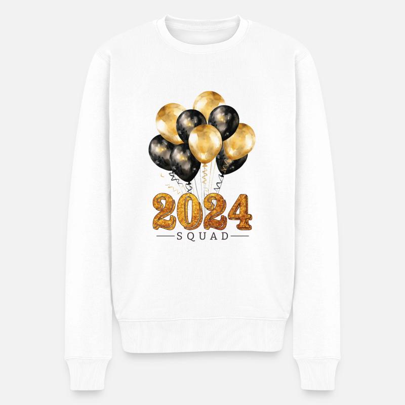 Effectif 2024 - Pull Premium bio Homme - blanc