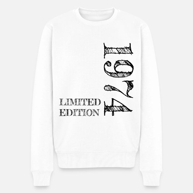 Millésime 1974 - Pull Premium bio Homme - blanc