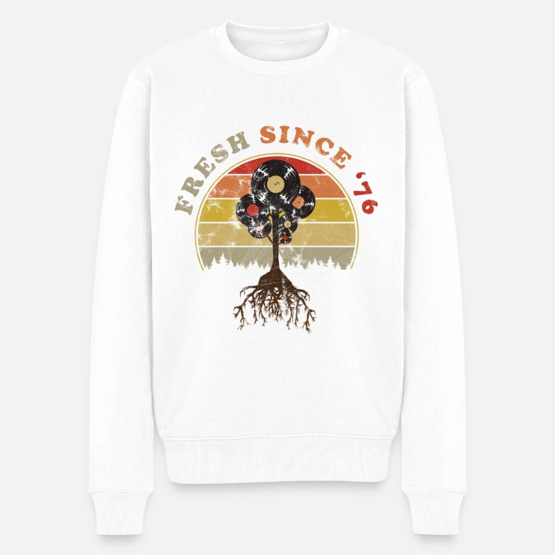 Millésime 1976 - Pull Premium bio Homme - blanc