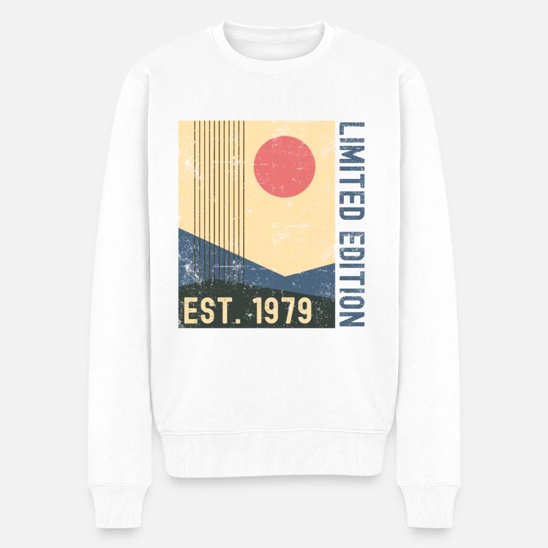 Millésime 1979 - Pull Premium bio Homme - blanc