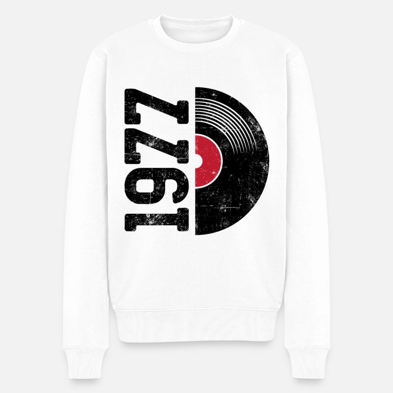 Millésime 1977 - Pull Premium bio Homme - blanc