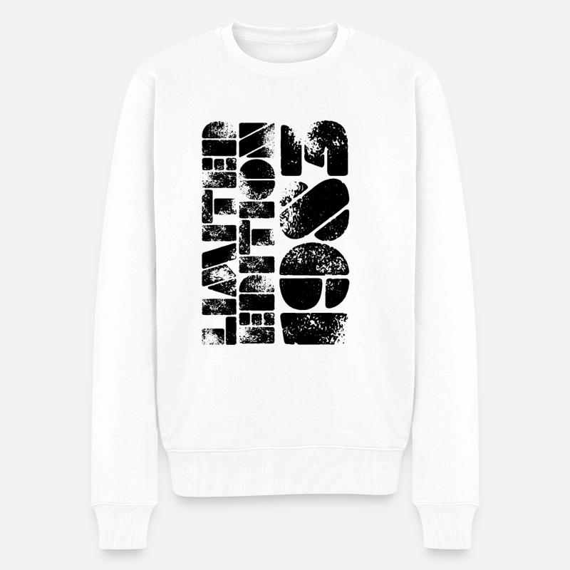 Millésime 1983 - Pull Premium bio Homme - blanc