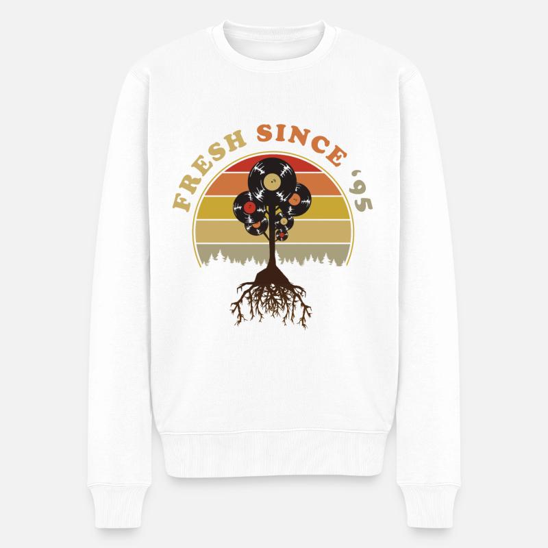 Millésime 1995 - Pull Premium bio Homme - blanc