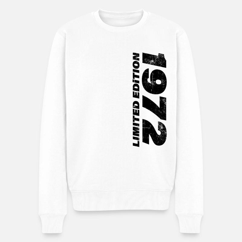 Millésime 1972 - Pull Premium bio Homme - blanc