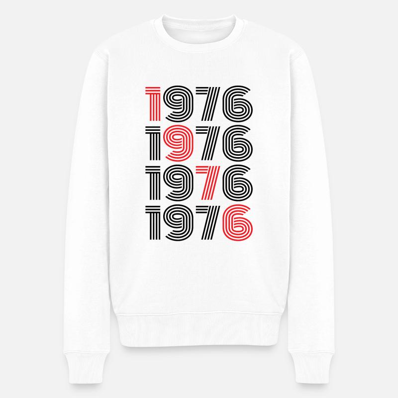 Millésime 1976 - Pull Premium bio Homme - blanc
