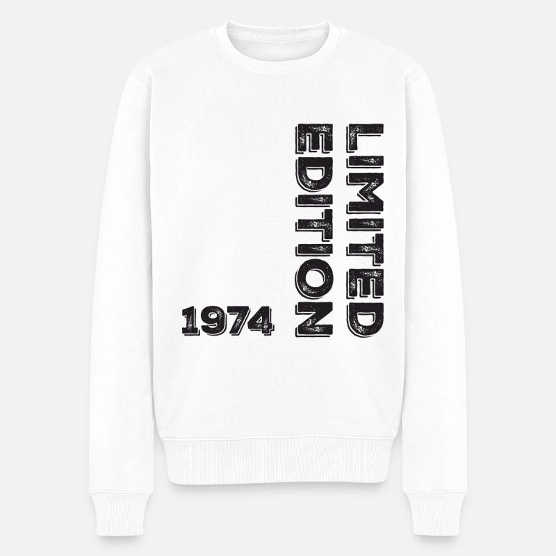 Millésime 1974 - Pull Premium bio Homme - blanc