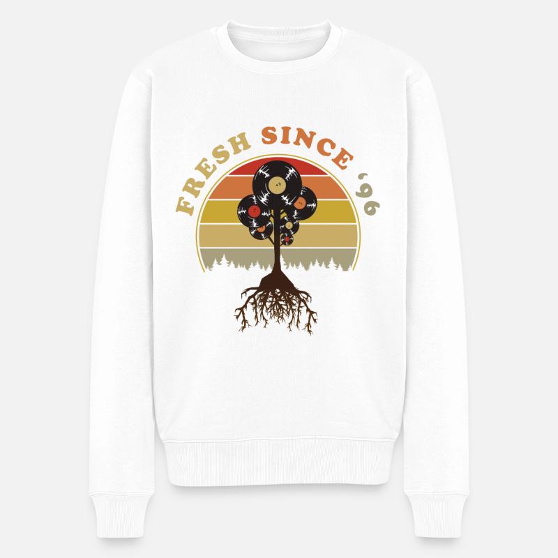 Millésime 1996 - Pull Premium bio Homme - blanc