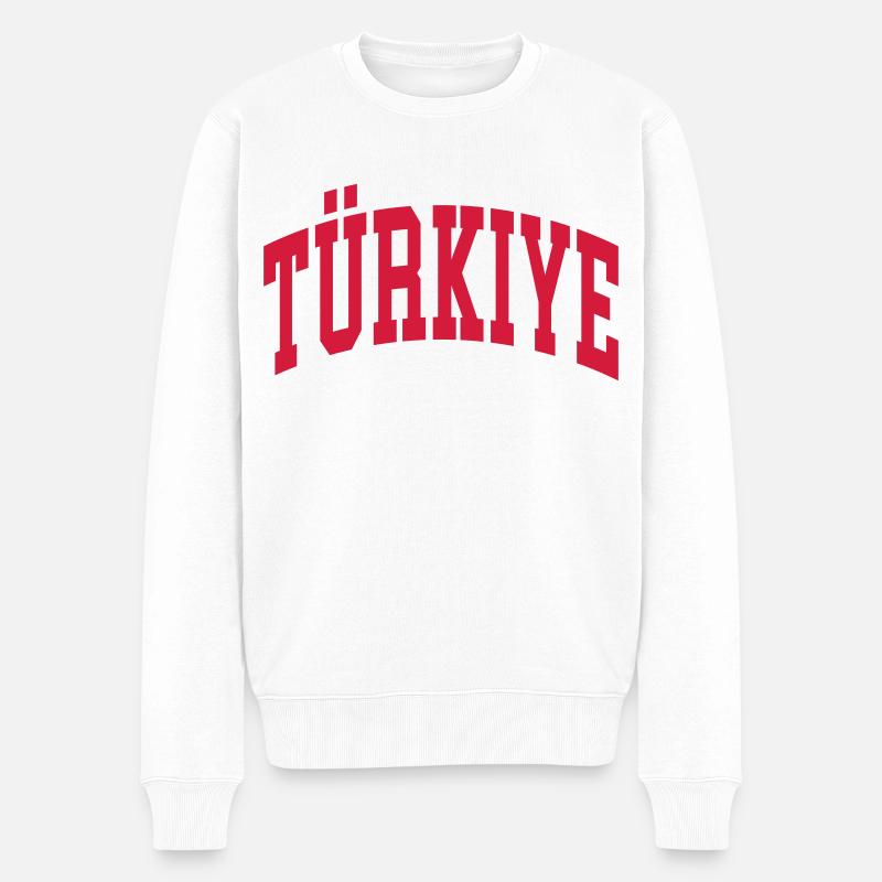 Turquie - Pull Premium bio Homme - blanc