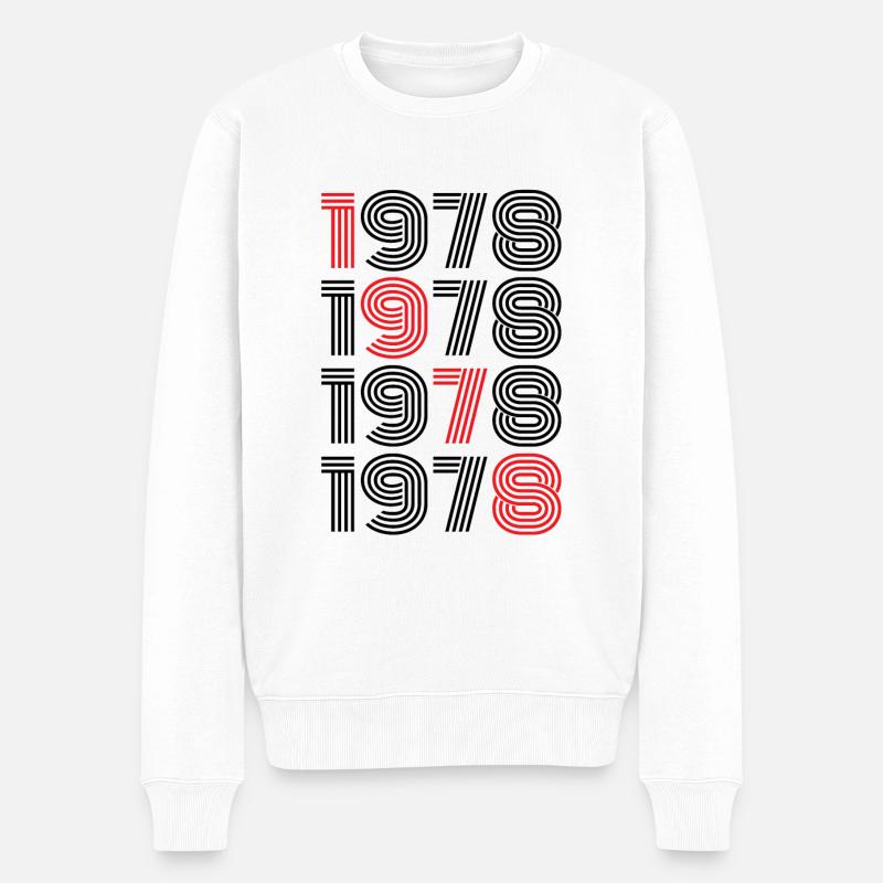 Millésime 1978 - Pull Premium bio Homme - blanc