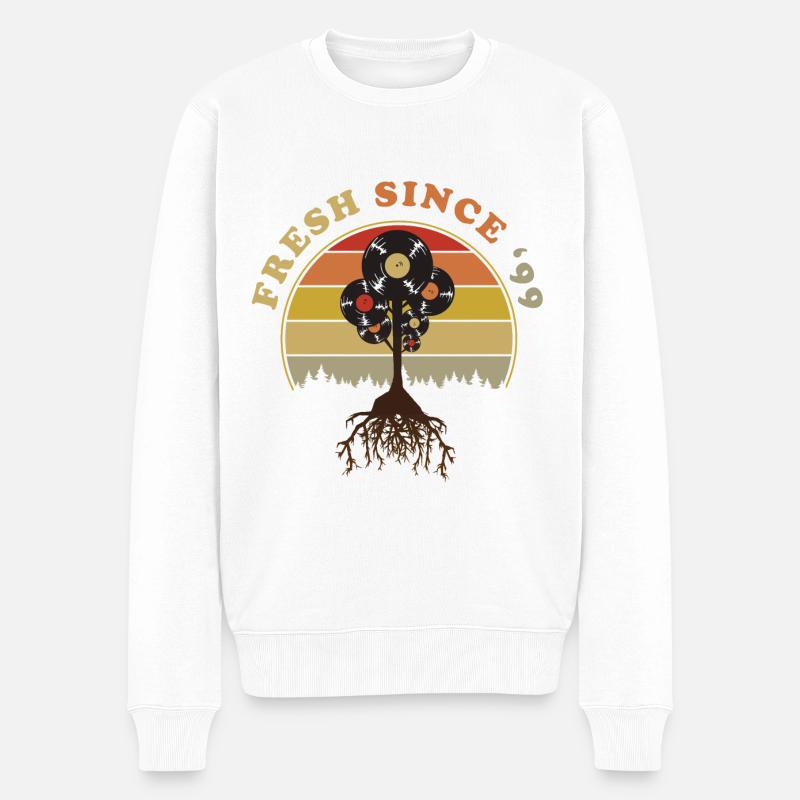 Millésime 1999 - Pull Premium bio Homme - blanc