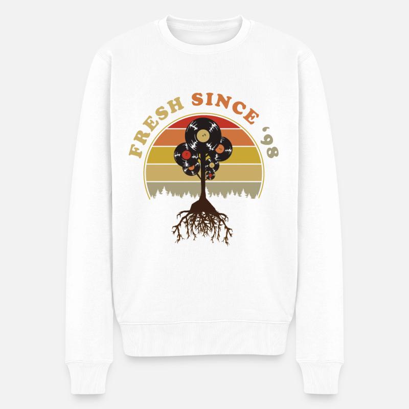 Millésime 1998 - Pull Premium bio Homme - blanc