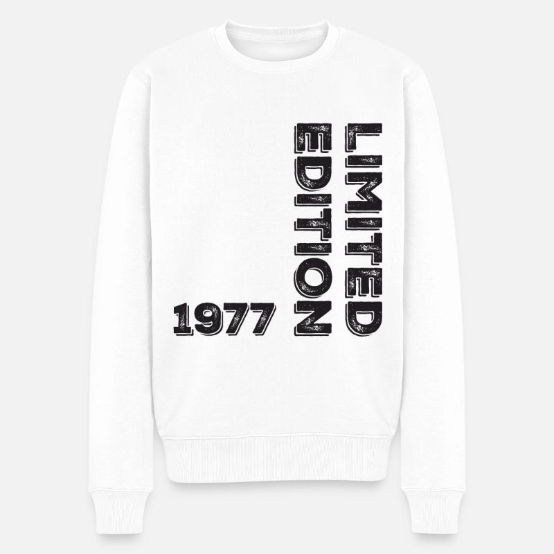 Millésime 1977 - Pull Premium bio Homme - blanc