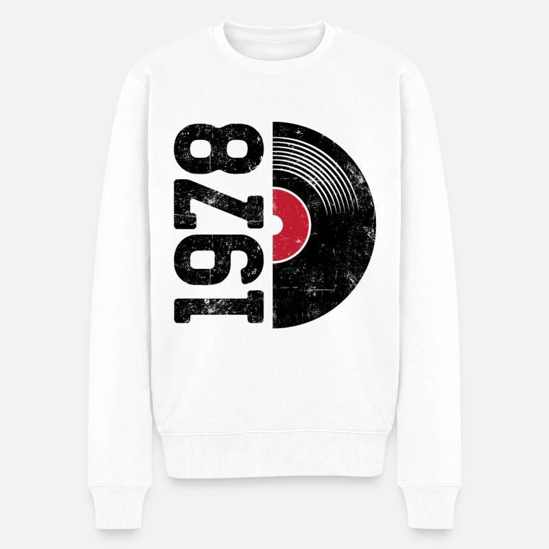 Millésime 1978 - Pull Premium bio Homme - blanc