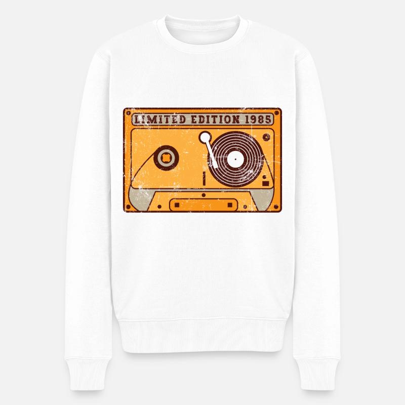 Millésime 1985 - Pull Premium bio Homme - blanc