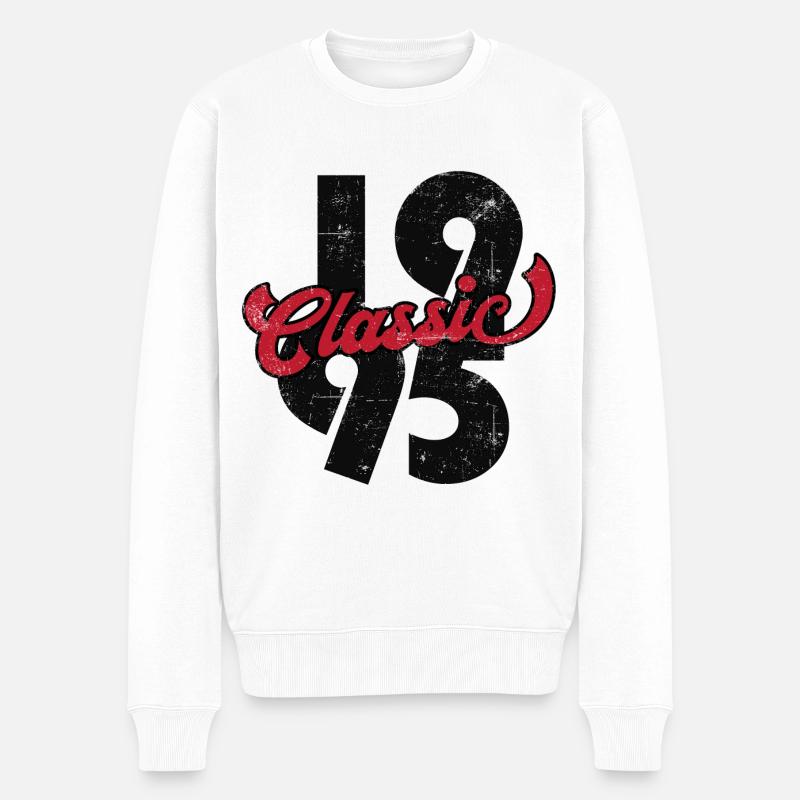 Millésime 1995 - Pull Premium bio Homme - blanc