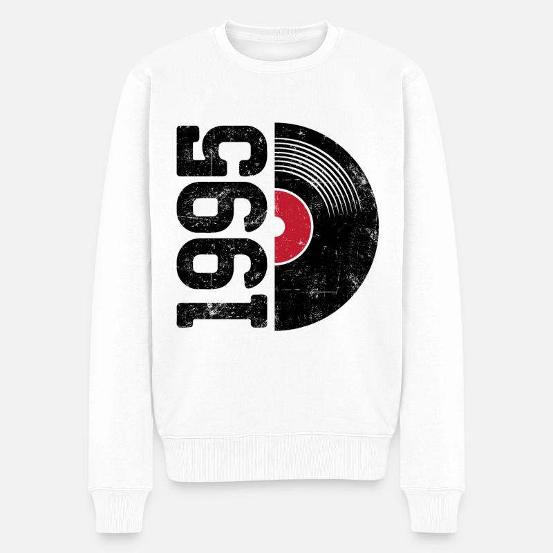 Millésime 1995 - Pull Premium bio Homme - blanc