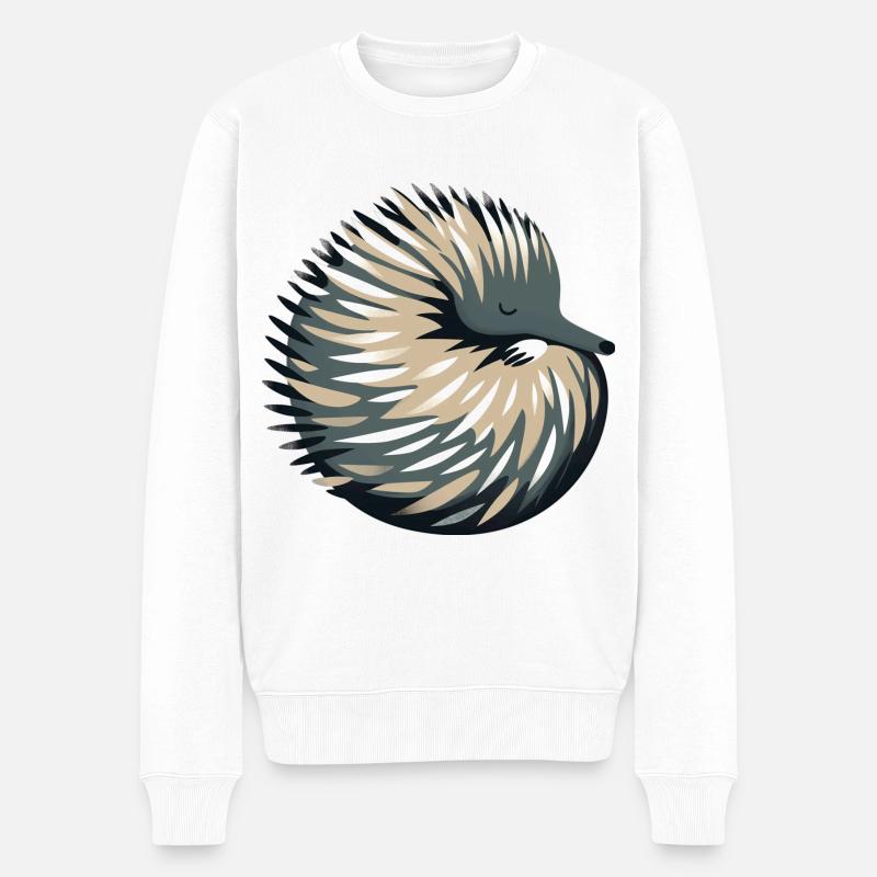 Échidné - Pull Premium bio Homme - blanc