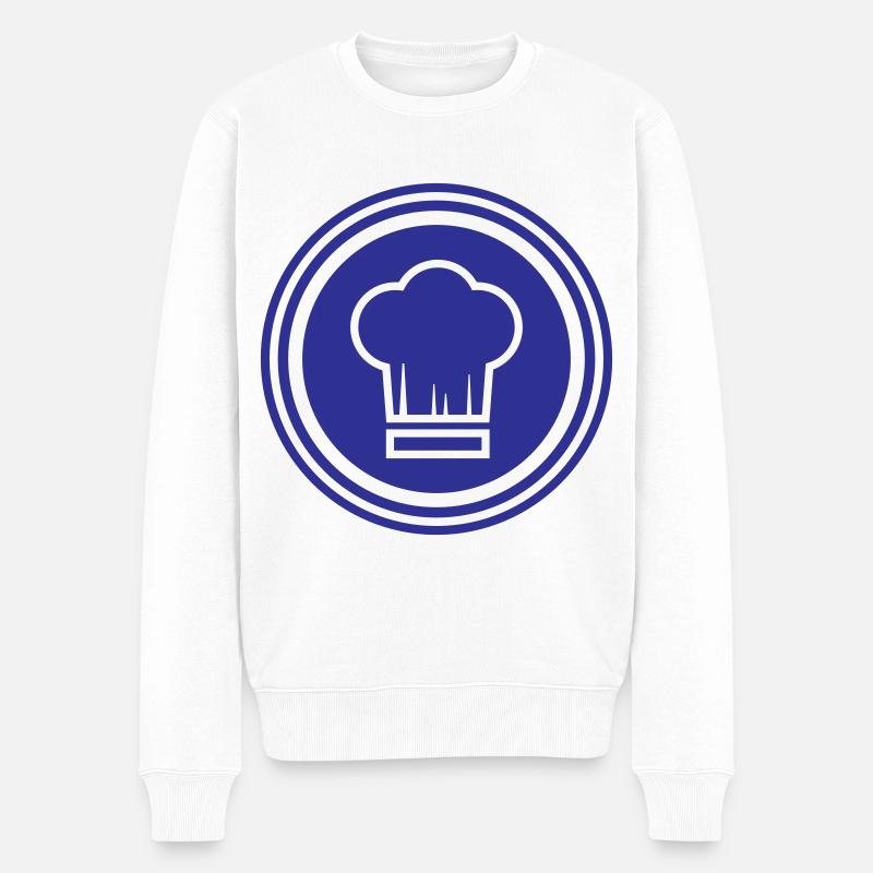 Chapeau de chef Chef - Pull Premium bio Homme - blanc