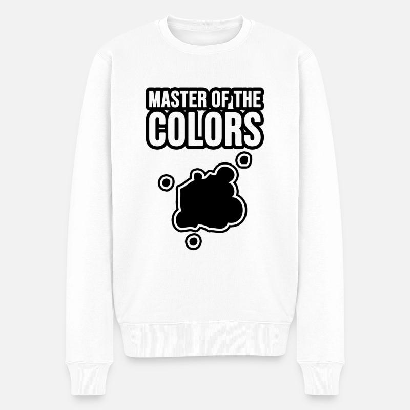 Maître des couleurs - Pull Premium bio Homme - blanc