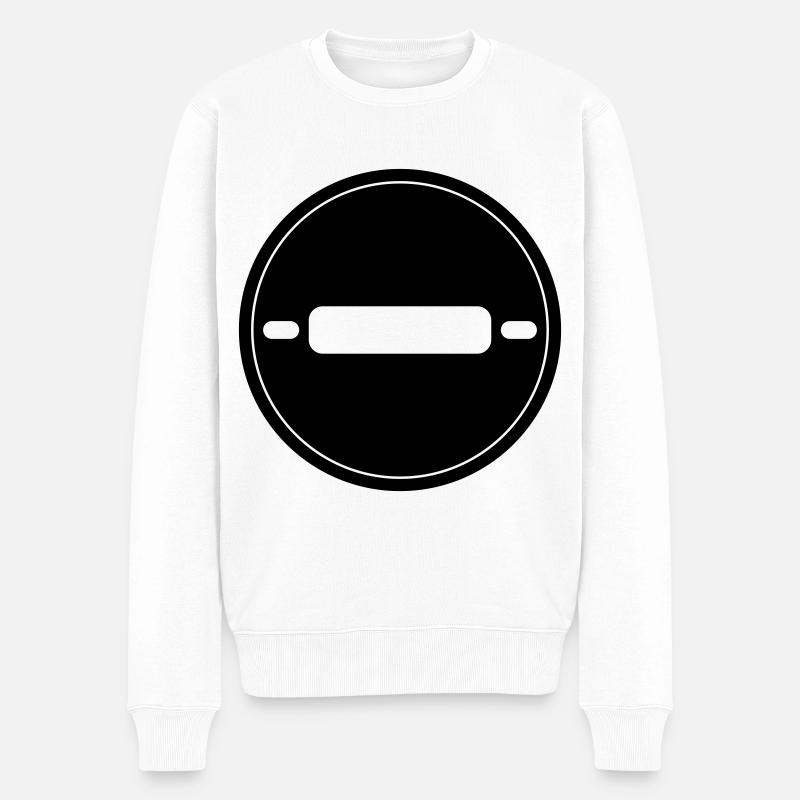 Rouleau de cuisine à pâtisserie - Pull Premium bio Homme - blanc