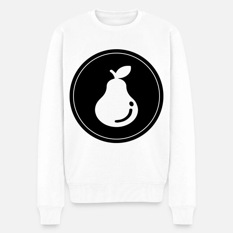 Poire - Pull Premium bio Homme - blanc
