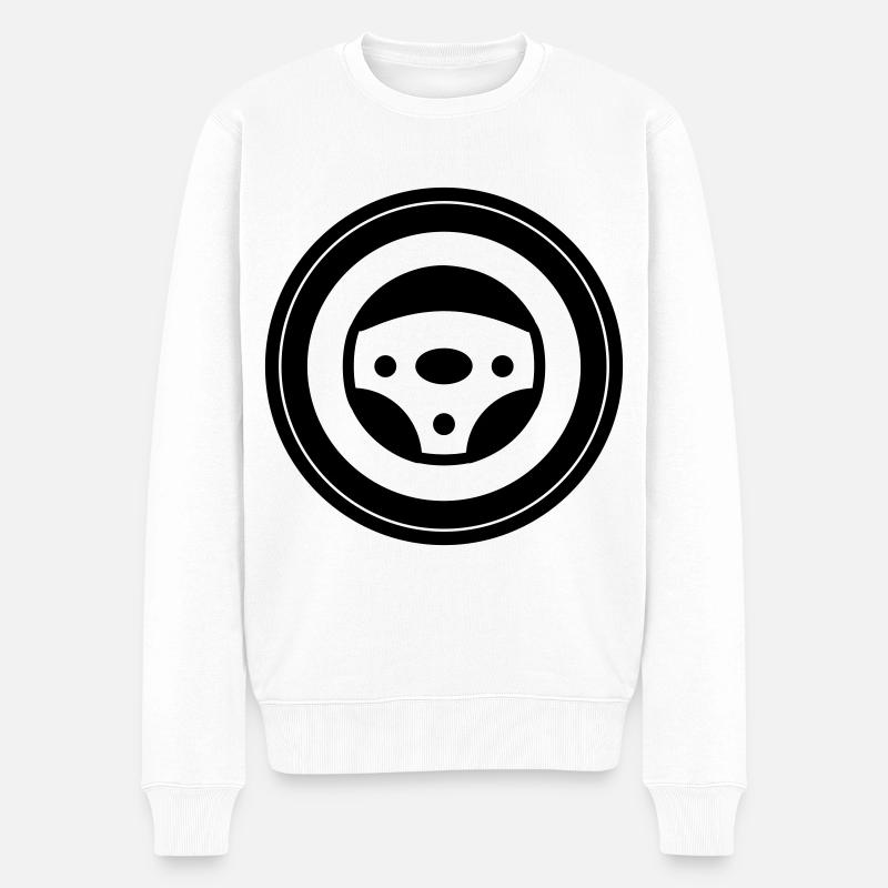 Cercle de réglage des pneus - Pull Premium bio Homme - blanc
