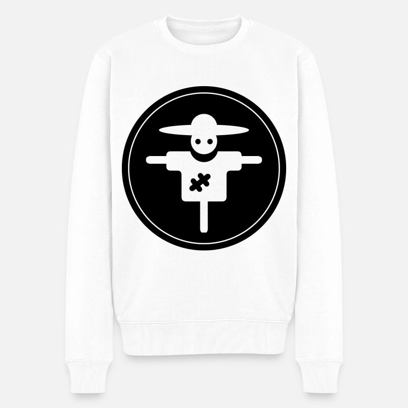 Épouvantail - Pull Premium bio Homme - blanc