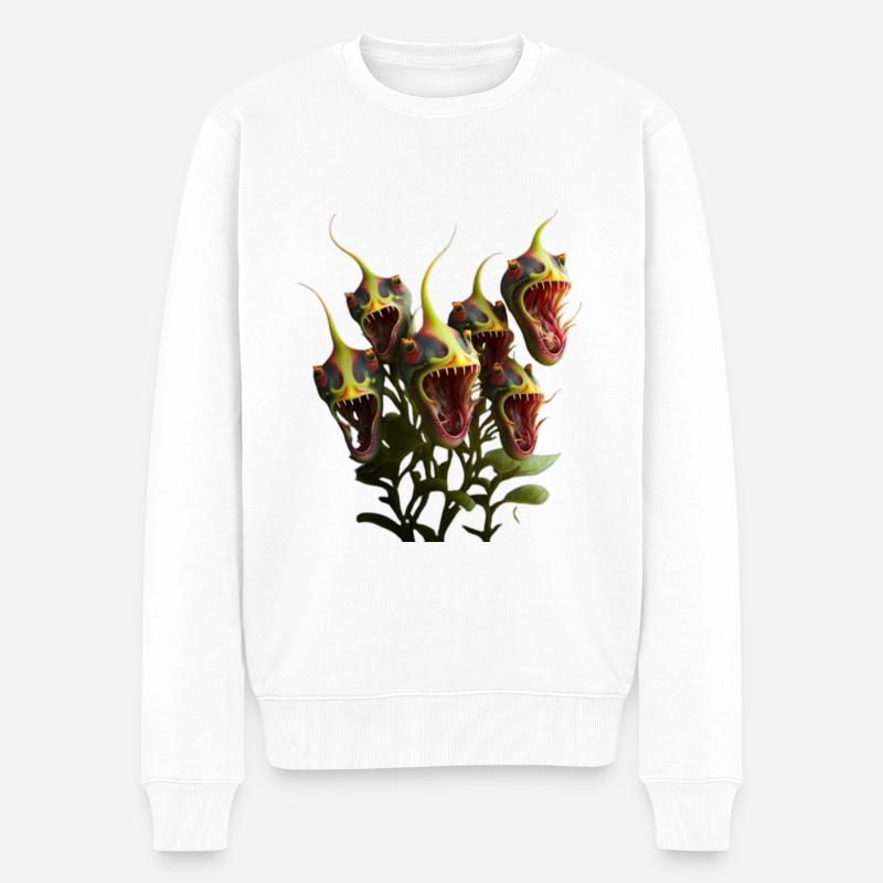 Morts-vivants et affamés - Pull Premium bio Homme - blanc