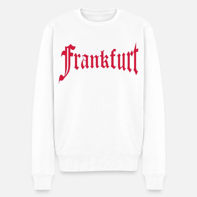 Francfort - Pull Premium bio Homme - blanc