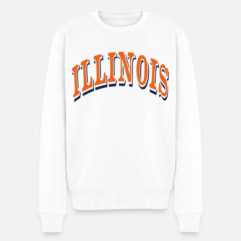 Illinois - Pull Premium bio Homme - blanc