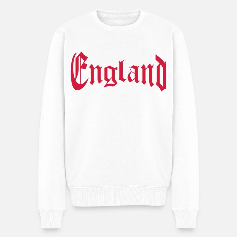 Angleterre - Pull Premium bio Homme - blanc