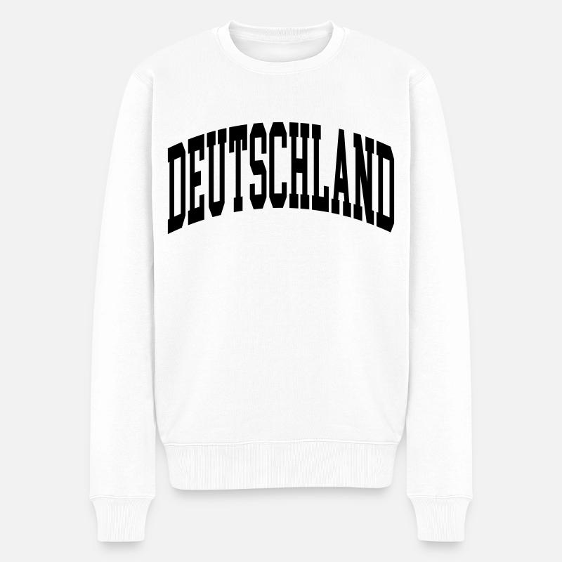 Allemagne - Pull Premium bio Homme - blanc