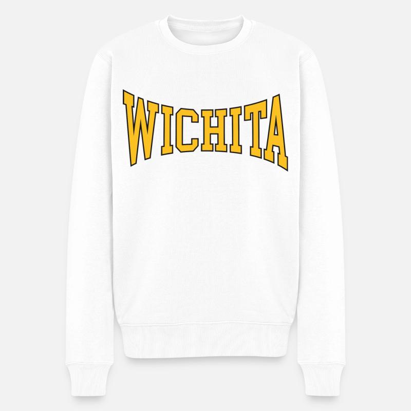 Wichita - Pull Premium bio Homme - blanc