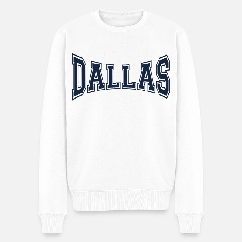 Dallas - Pull Premium bio Homme - blanc