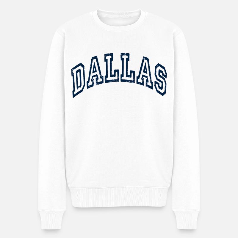 Dallas - Pull Premium bio Homme - blanc