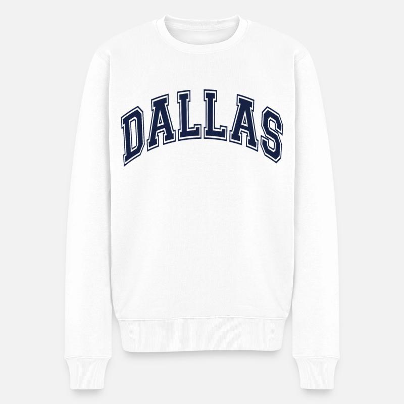 Dallas - Pull Premium bio Homme - blanc