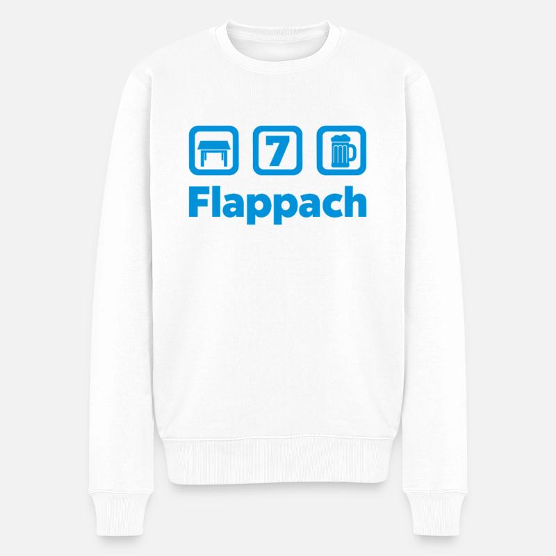 Flappach Tisch 7 Ravensburg - Pull Premium bio Homme - blanc