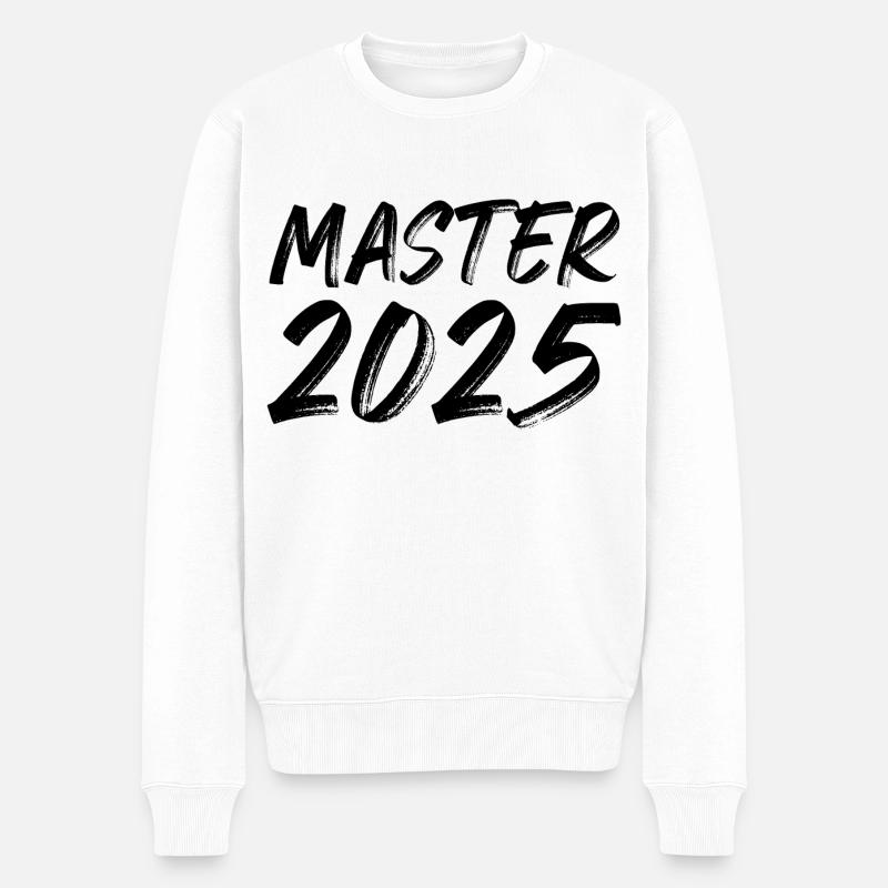 Maître 2025 - Pull Premium bio Homme - blanc