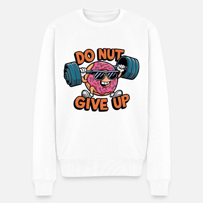 Nut abandonne-t-il ? - Pull Premium bio Homme - blanc