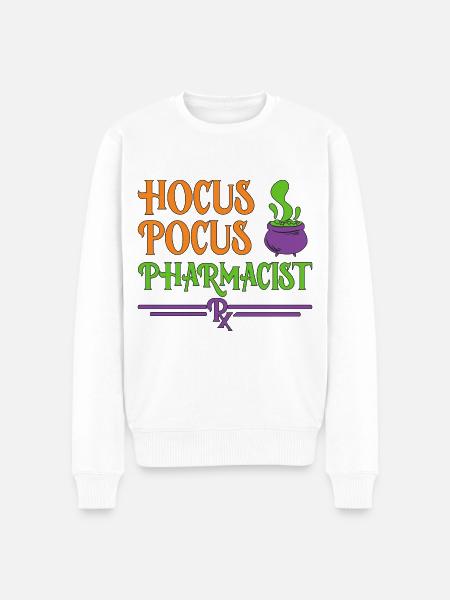Pharmacist Halloween - Men's Premium Organic Jumper - white