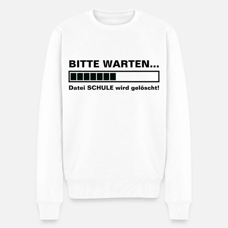 ABITUR 2026 - ABI 26 - SCHULABGÄNGER - ABSCHLUSS - Männer Premium Bio Pullover - Weiß